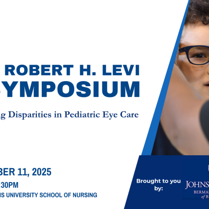 Robert H. Levi Symposium: Addressing Disparities in Pediatric Eye Care on September 11, 2025